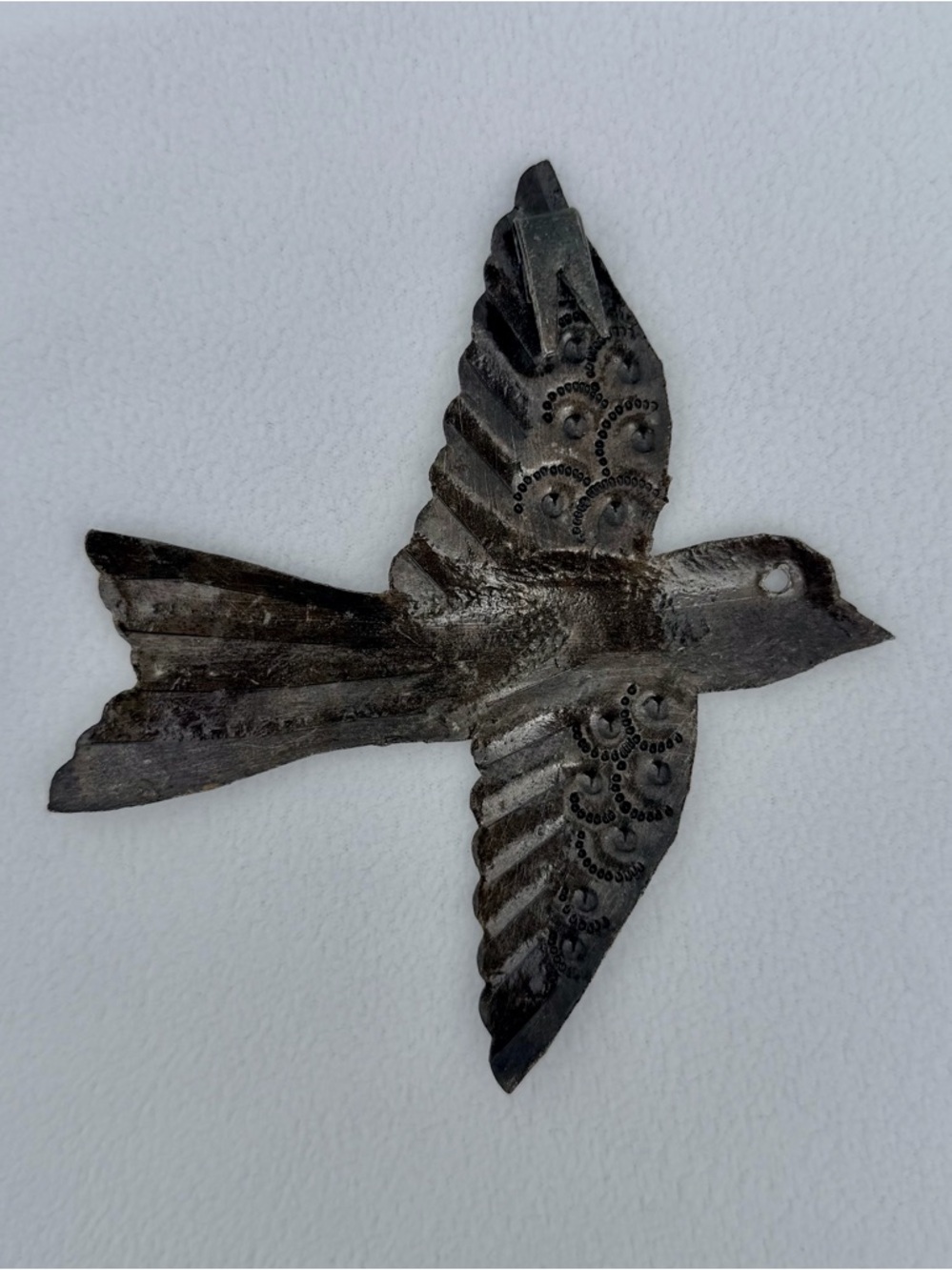 Birds in Flight Hand Crafted Metal Art Wall Decor ~ Set of 2 - Picture 10 of 10
